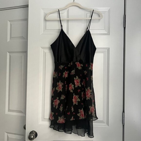 Vintage Y2K Mini Slip Dress - Picture 1 of 4